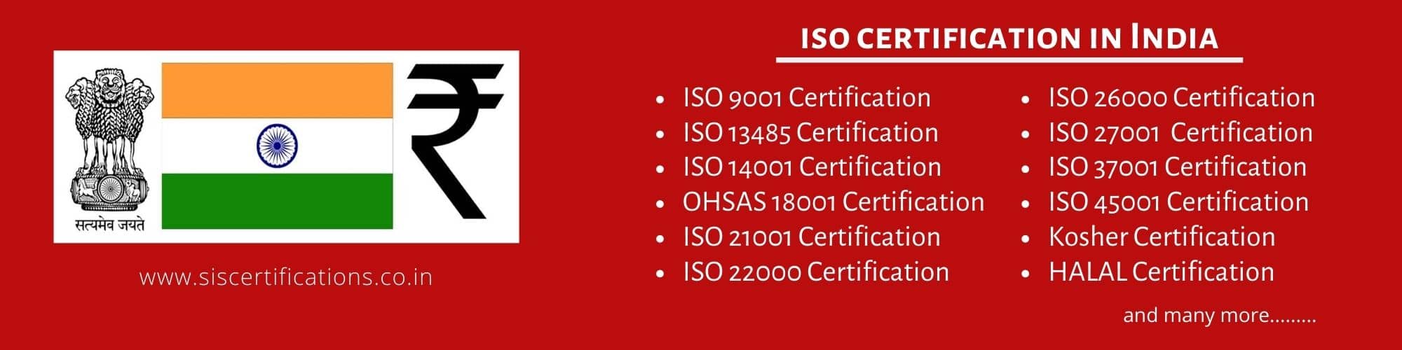 ISO Certification in India , process ISO Certification in India