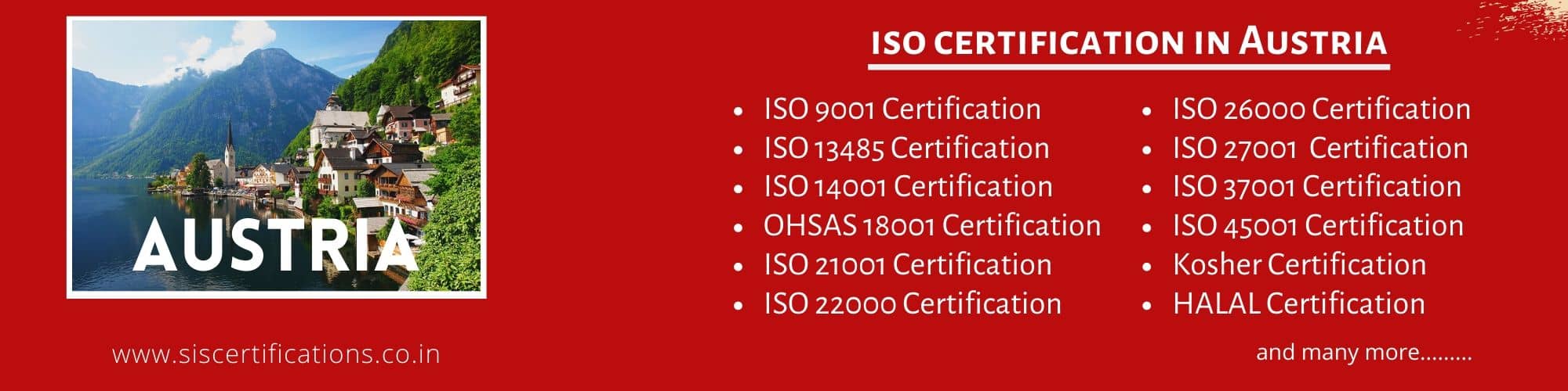 ISO Certification in Austria
