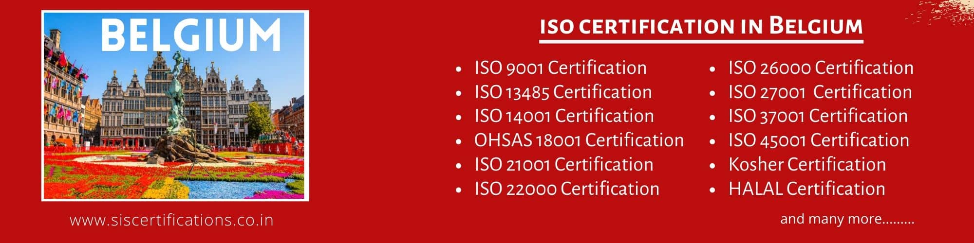 ISO Certification in Belgium