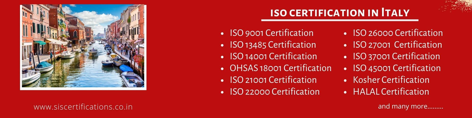 ISO Certification in Italy